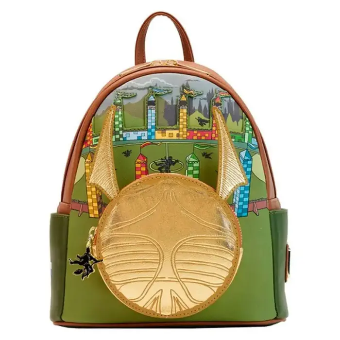 Loungefly Harry Potter Golden Snitch Backpack 26 cm