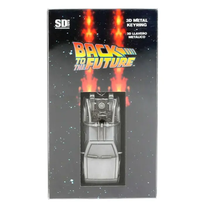 Back to the Future Delorean 3D metallist võtmehoidja