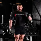 HPC 17.5 KG POLYURETHANE Dumbbell CPU HMS — Фото 2
