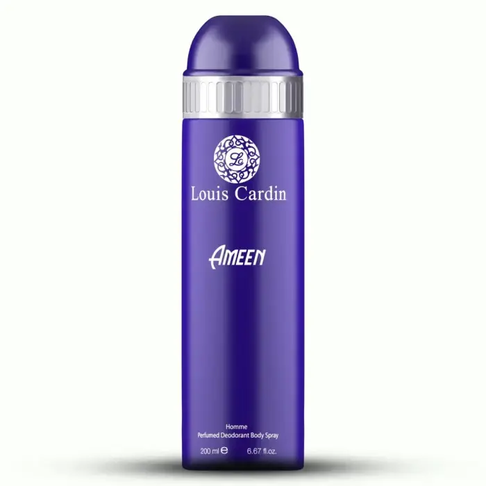 Louis Cardin, Ameen, Dezodorantas purškiklis, Vyrams, 200 ml