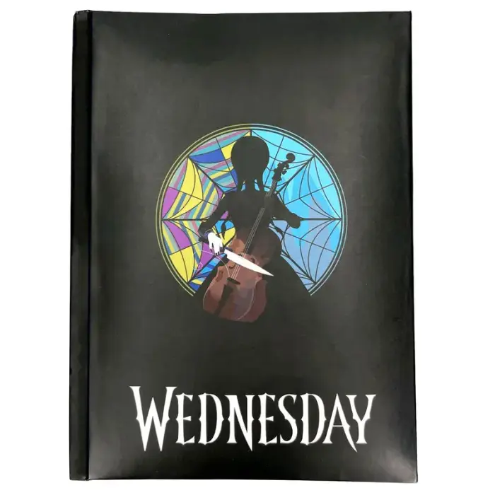 Wednesday Roseton A5 valgusega märkmik