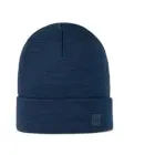 BUFF MERINO HEAVYWEIGHT BEANIE SOLID NIGHT BLUE — Foto 1