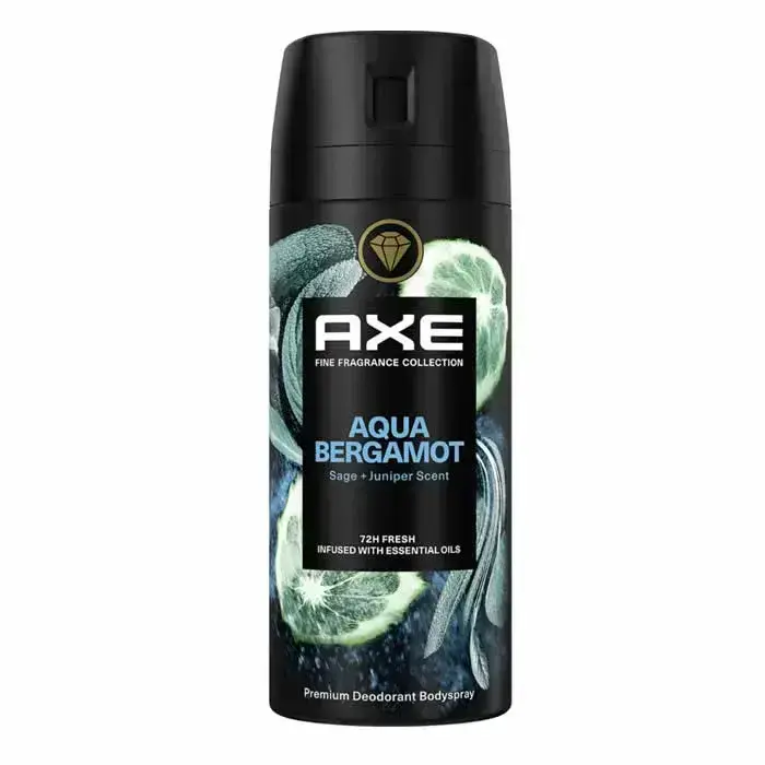Axe Aqua Bergamot Dezodorantas purškiklis 150ml