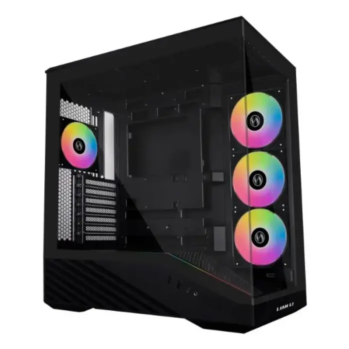 Lian Li Vector V100 datora korpuss, Midi-Tower, ATX, RGB, rūdīts stikls