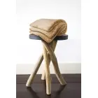 Microfiber Blanket Throw 75x150 Monte Beige — Photo 3