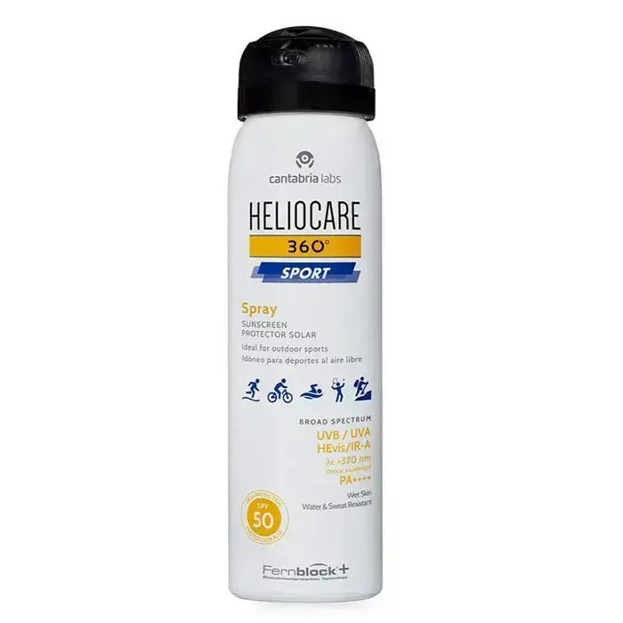 Heliocare 360º Sport Saules aizsargsprejs SPF50 100ml