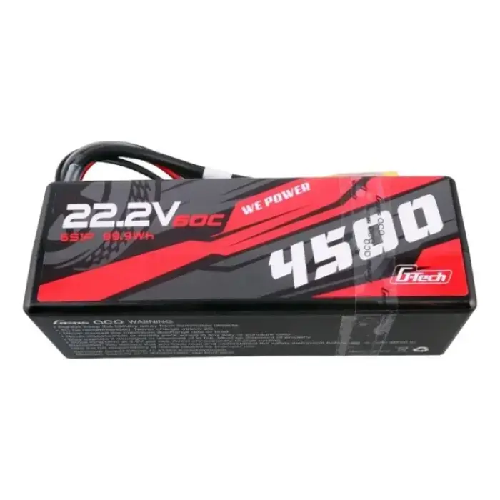 Gens ace G-Tech 4500mAh 6S 22.2V 60C HardCase LiPo Battery