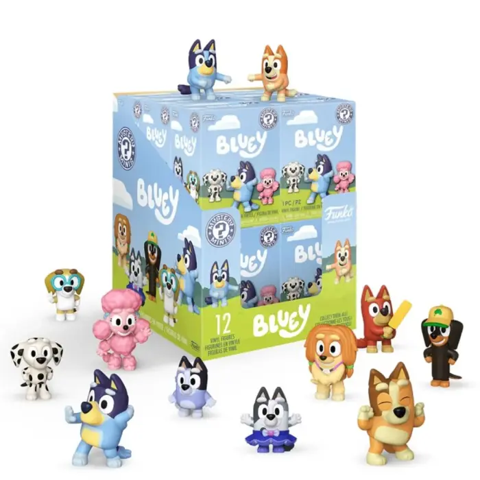 Assorted Mystery Mini kujuke Bluey