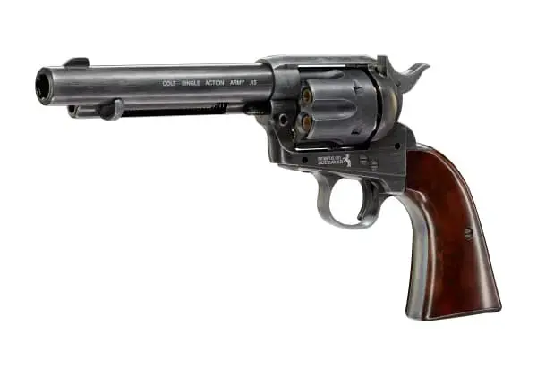 SAA .45 Peacemaker 5.5 collu CO2 lodīšu revolvers Foto 2