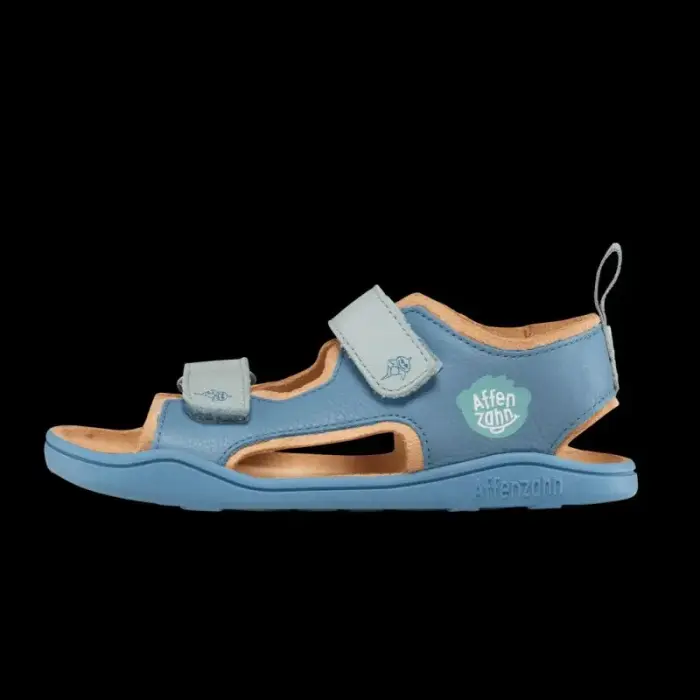 Affenzahn Sandal Leather Airy Shark (01394-30211), size 26.0