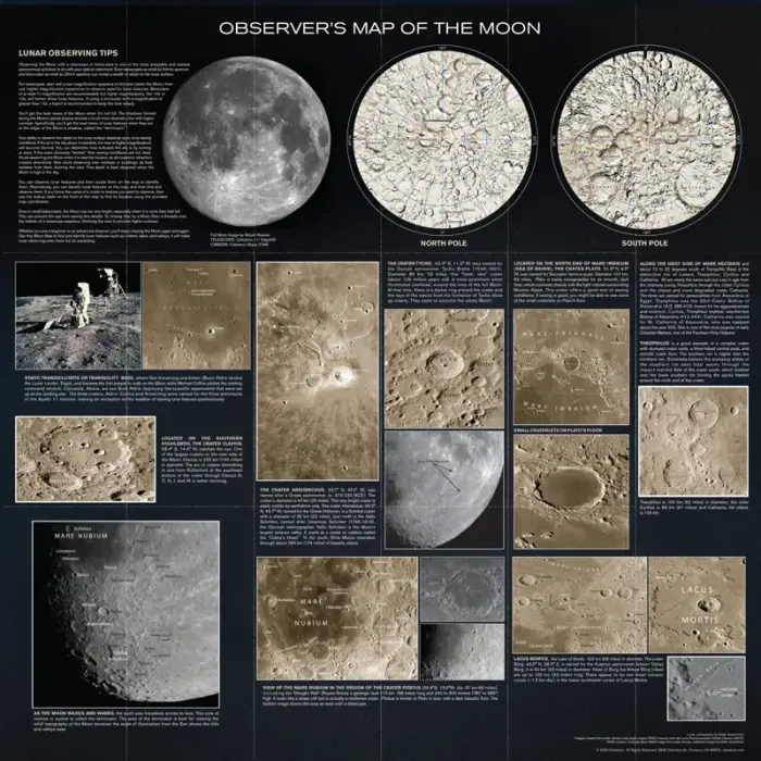 Celestron Moon Map Photo