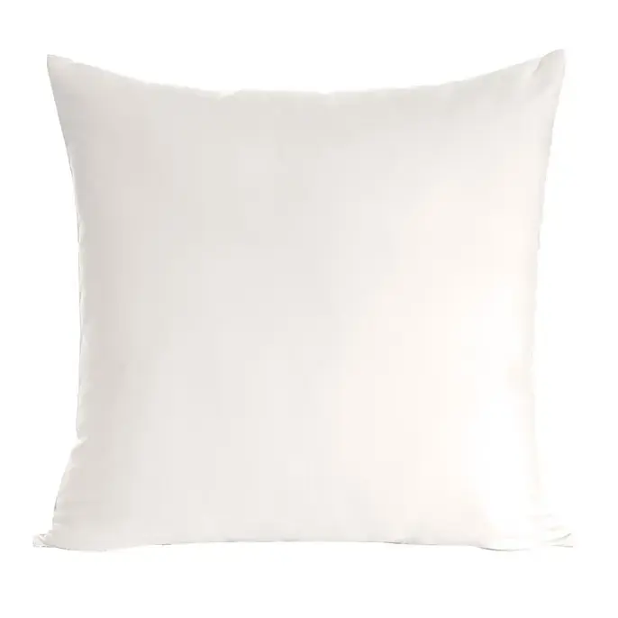 Cotton Pillowcase 70x80 cm, White Solid Color