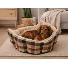 Dog bed soft fluffy comfortable small medium dog — Photo 6