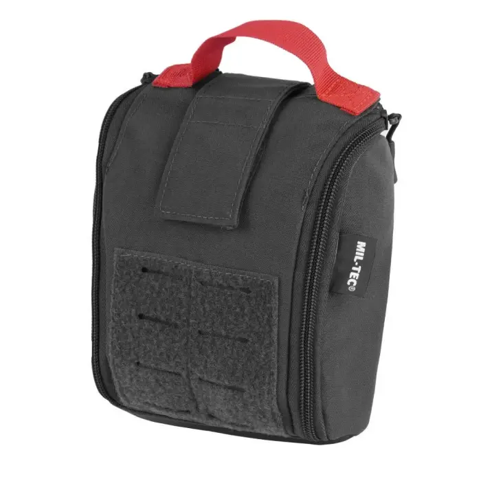 Mil-Tec IFAK tasku Laser Cut – must