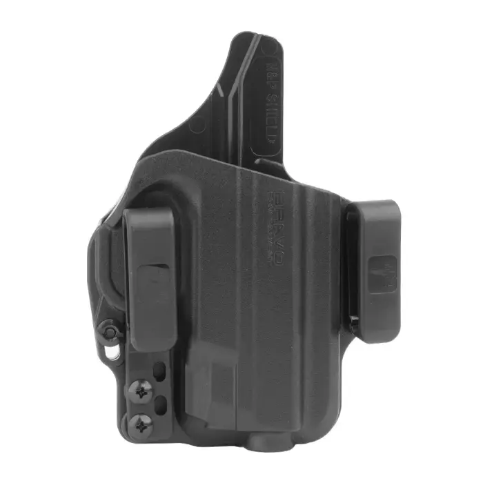 Bravo Concealment IWB dėklas S&W Shield ir Shield M2.0 pistoletams – dešiniarankiams – juodas