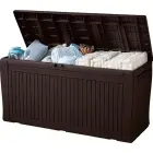Uzglabāšanas kaste Comfy Storage Box 270L brūna Foto 10