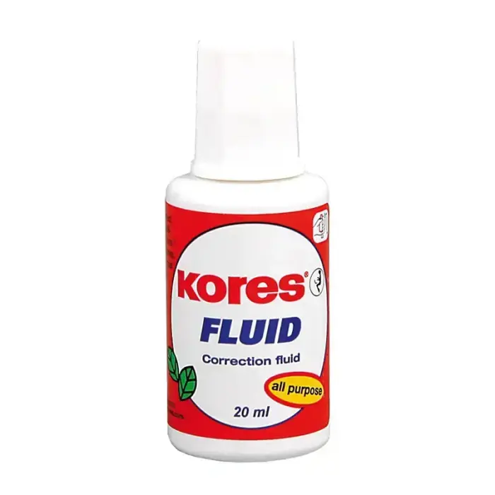 Korekcijas šķidrums Kores Fluid ar otiņu, 20 ml