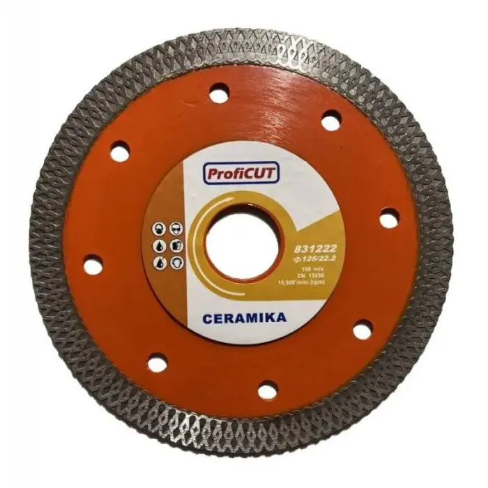 deimantinis diskas do ceramiki, 125 mm x 1,2 mm x 22,2 mm