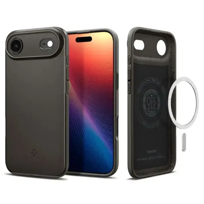 Spigen Thin Fit MagSafe, gunmetal -