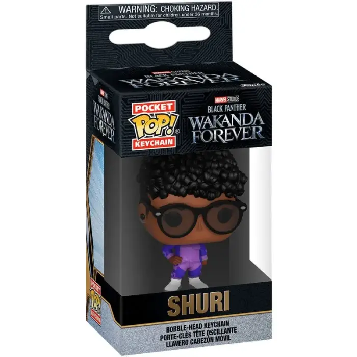 Funko Pocket POP atslēgu piekariņš Marvel Black Panther Wakanda Forever Shuri