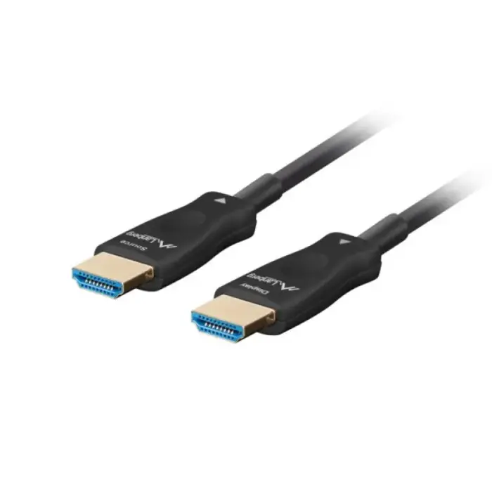 LANBERG HDMI кабель M/M v2.1 10M оптический AOC черный CA-HDMI-30FB-0100-BK