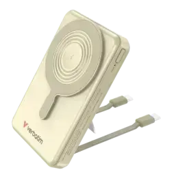 Verbatim Charge n Go Gold 10000mAh magnētiskā bezvadu powerbank