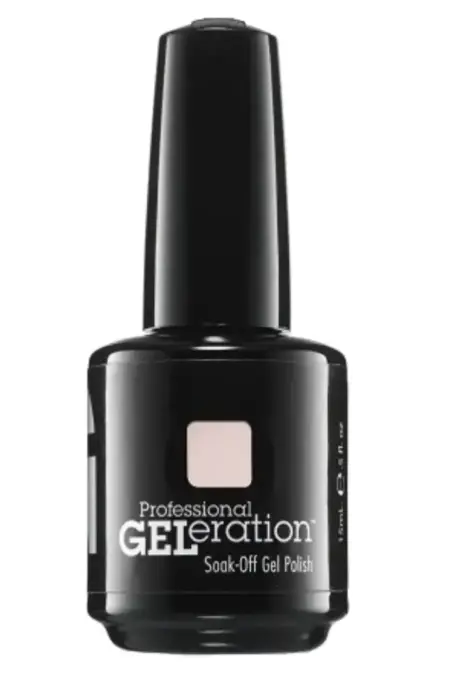 Jessica, GELeration Colours, Semi-Permanent Nail Polish, GEL-1128, Bare It All, 15 ml
