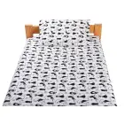 Bedding set 160x200 cm, Cats pattern — Photo 2