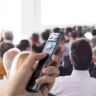 Orange Dot rechargeable presentation remote with laser pointer, grey — Photo 8