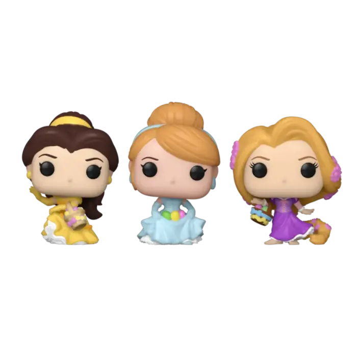 Funko Pocket POP блистер с 3 фигурками Disney Princess Easter