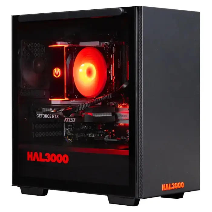 HAL3000 Online Gamer / AMD Ryzen 5 9500F/ 16GB DDR5/ RTX 5060/ 1TB PCIe4 SSD/ WiFi/ W11