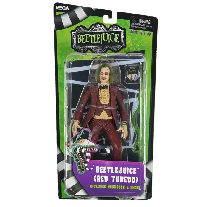 Beetlejuice - Beetlejuice 1988 Red Tuxedo figūra 18cm