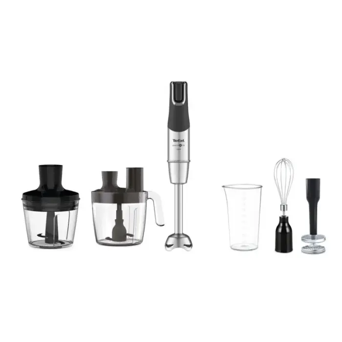 Tefal HB95LD 0,8 l Rokas blenderis 1200 W Nerūsējošais tērauds, Melns