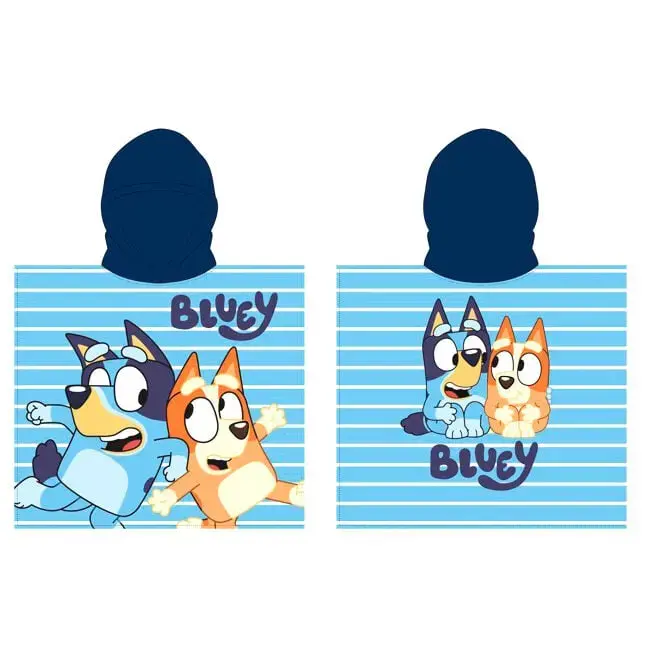 Bluey mikrošķiedras pončo dvielis