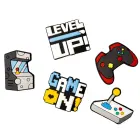 3D Sticker GameOn 5pcs set Фото num