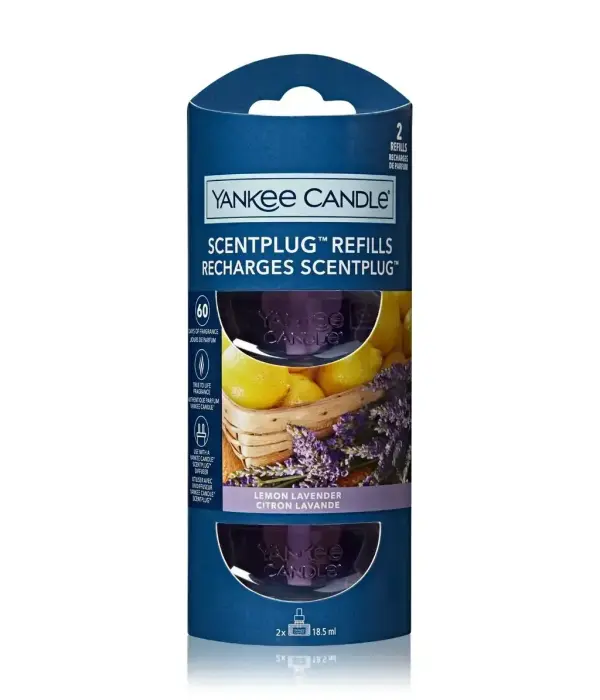 Yankee Candle elektriline lõhnatäide Lemon Lavender 2x18,5 ml