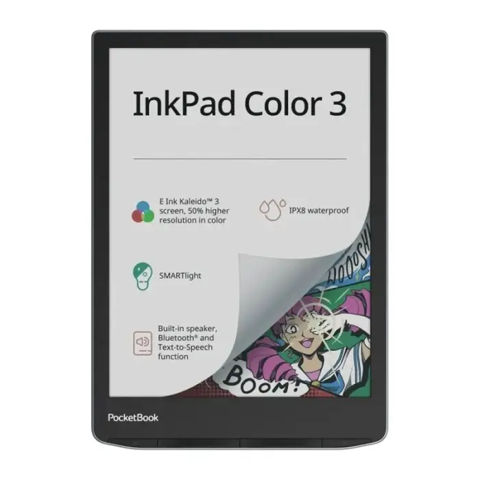 PocketBook InkPad 743 Color 3 7.8" 32GB Wi-Fi Stormy Sea e-luger