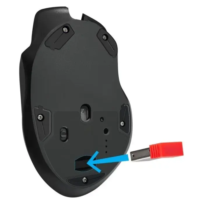 DEFENDER MOUSE GM-213 THUNDER RF 1600dpi 8P BLACK