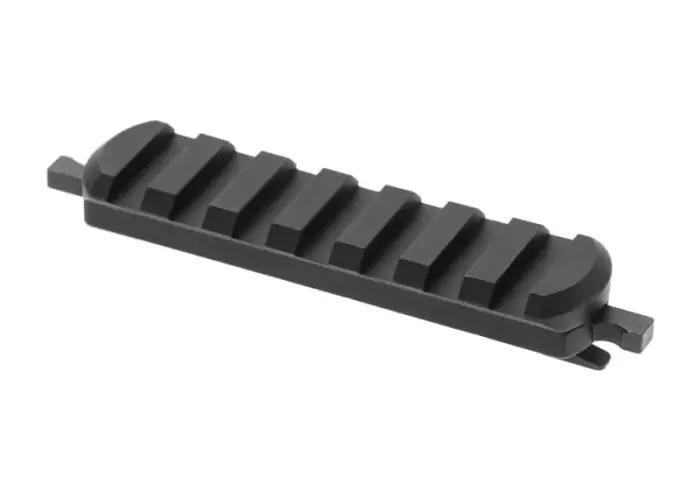 QD MLOK 7 Slot Rail Section – Black