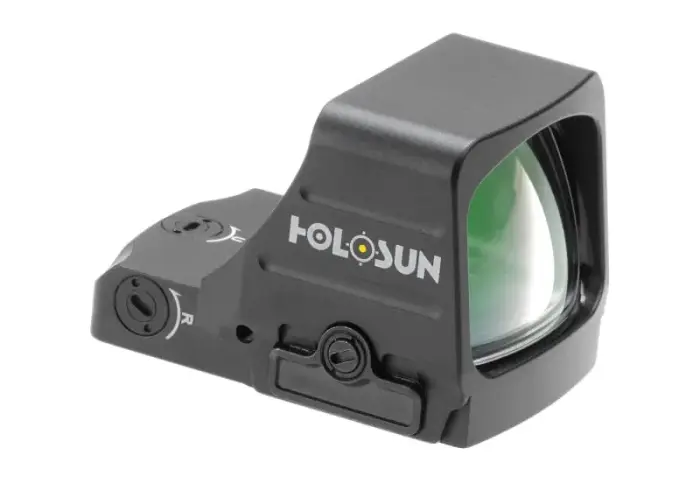 Holosun HS507Comp Multi Reticle Gold Dot tēmeklis – melns