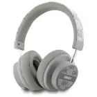 DKNY Bluetooth On-Ear Headphones – Beige Checkered Pattern — Photo 1