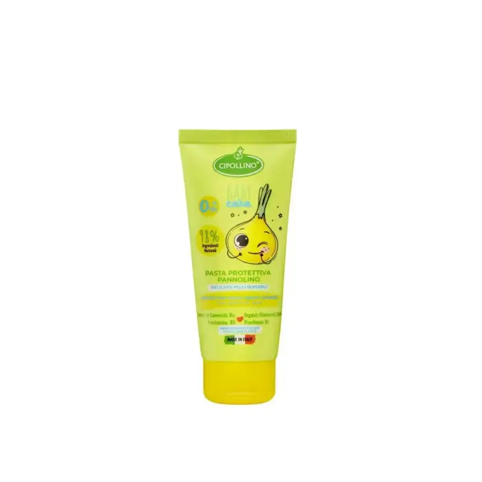 Cipollino, Protective Pasta, Protecting, Day & Night, Cream, Nappy Area, 100 ml
