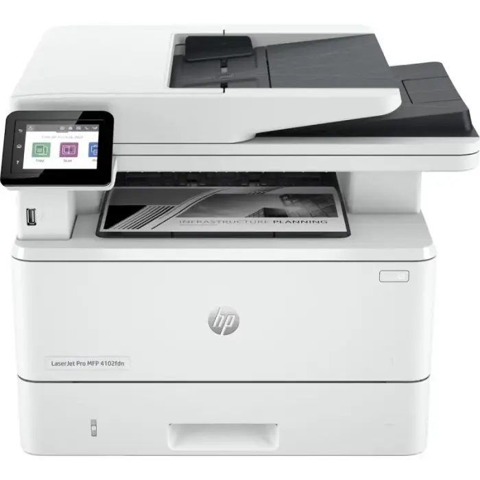 HP LaserJet Pro 4102fdn MFP printeris