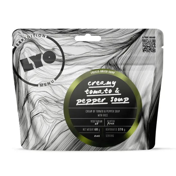 LyoFood Lyo Expedition liofilizēta pārtika - Krēmīgā tomātu zupa - 370 g