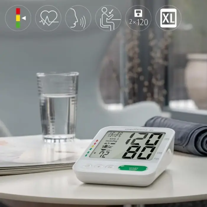 Medisana BU 586 Voice Upper Arm Blood Pressure Monitor