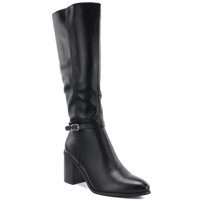 Women’s Black Block-Heel zābaki Sergio Leone KZ-08 - Buty: 40