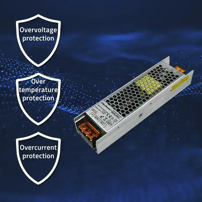 Qoltec LED Driver IP20 120W | 12V | 10A | Slim case Photo