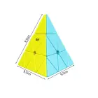Original pyramid educational speed cube logical dexterity cube — Foto 6