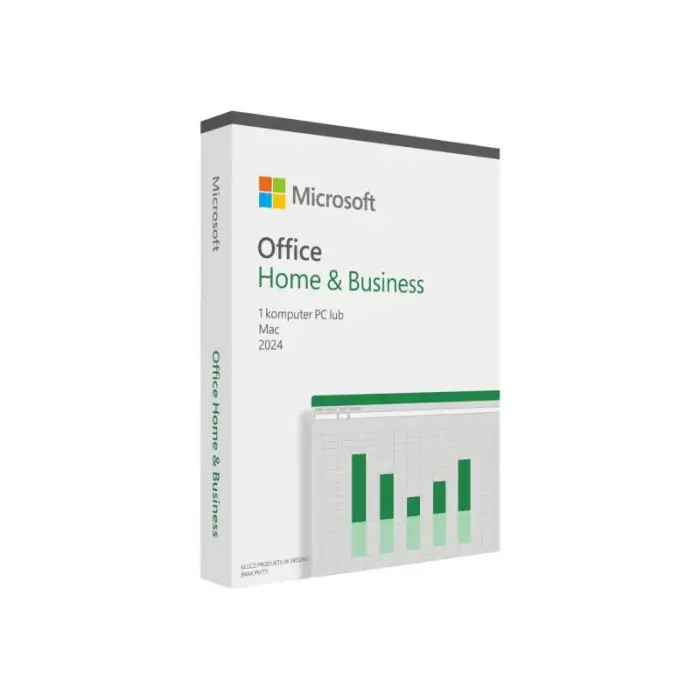 Microsoft Office Home and Business 2024 Polish EuroZone 1 License Medialess