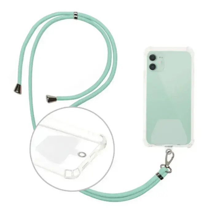 Universal neck strap for phones – Mint